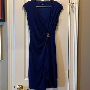 Blue cocktail dress size 4